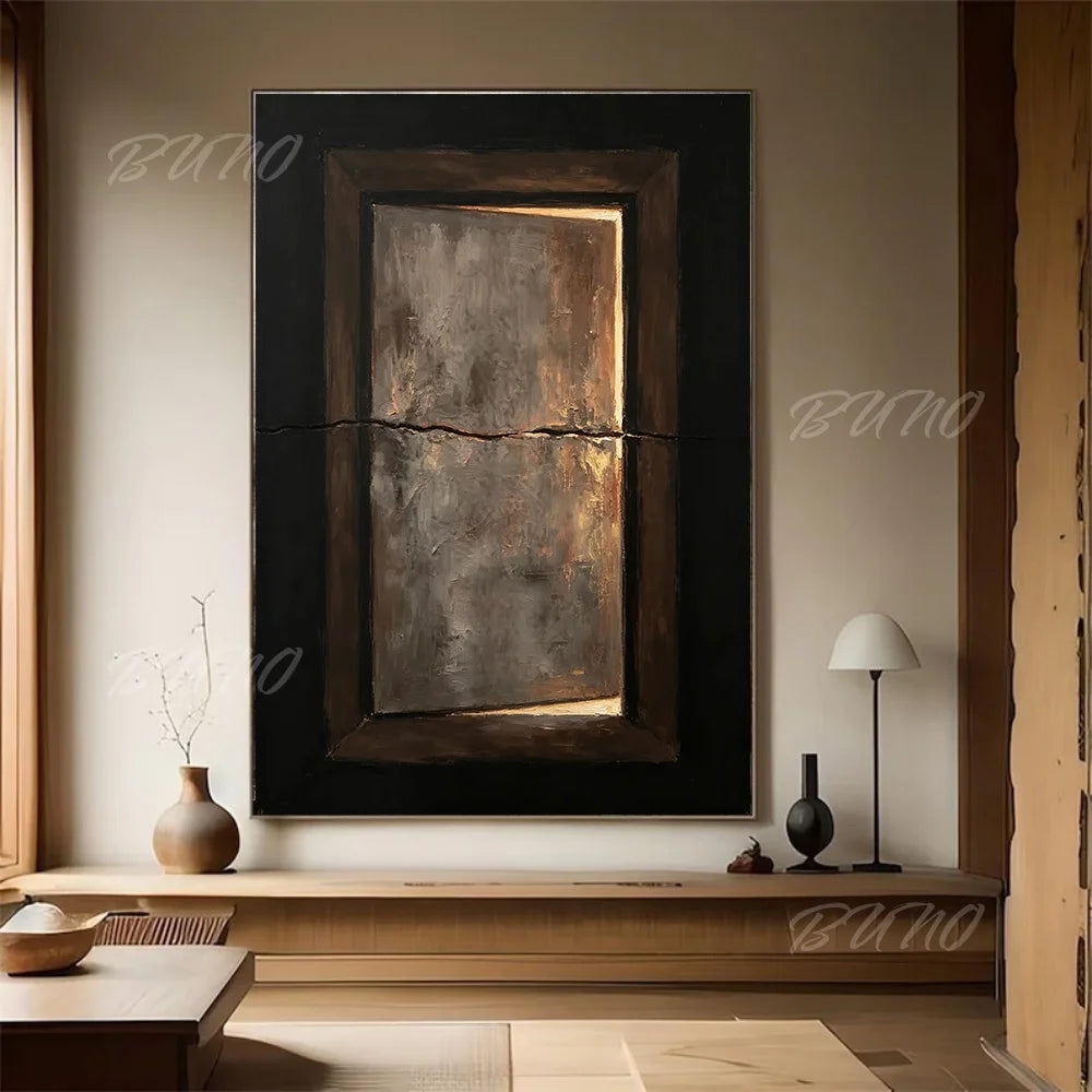 Minimalist Black Canvas Art