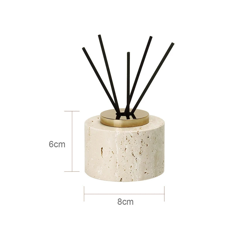 Travertine Bath Accessories Set