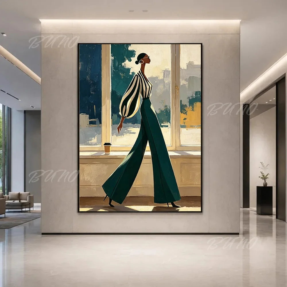 Modern Woman Canvas Art
