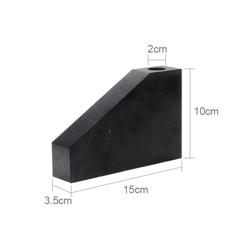 Black Nero Marquina Marble Bathroom Set