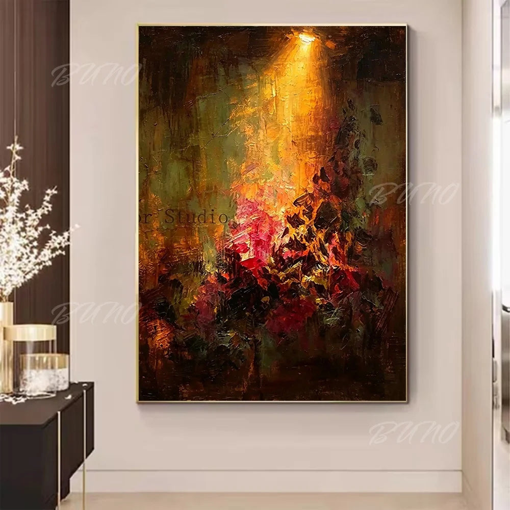Impressionist Flowers Painting