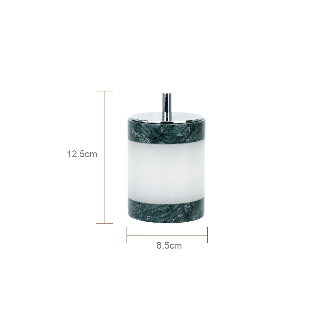 Indian Green Onyx Bath Set