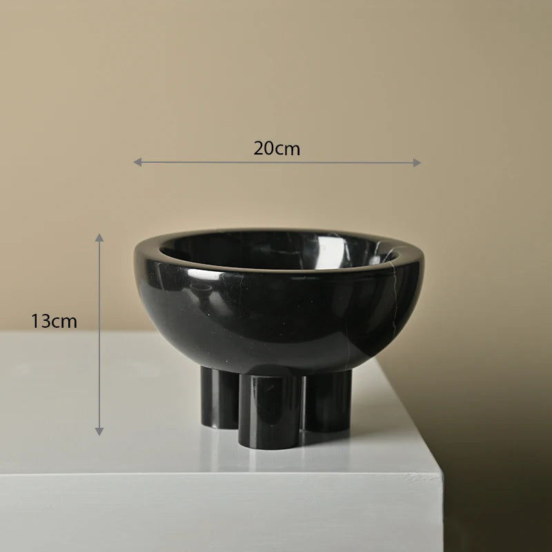 Natural Marble Serving Tray for Coffee