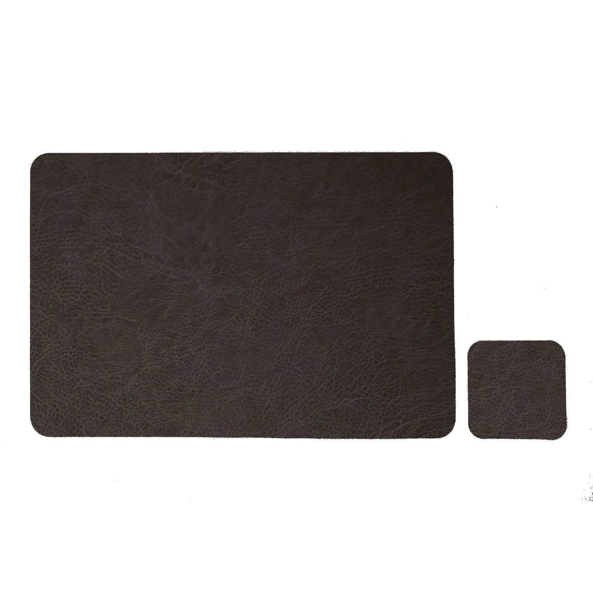 Square Cowhide Placemat Set
