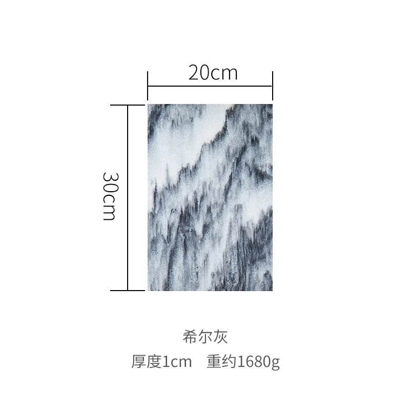 Nordic Marble Rectangular Tray