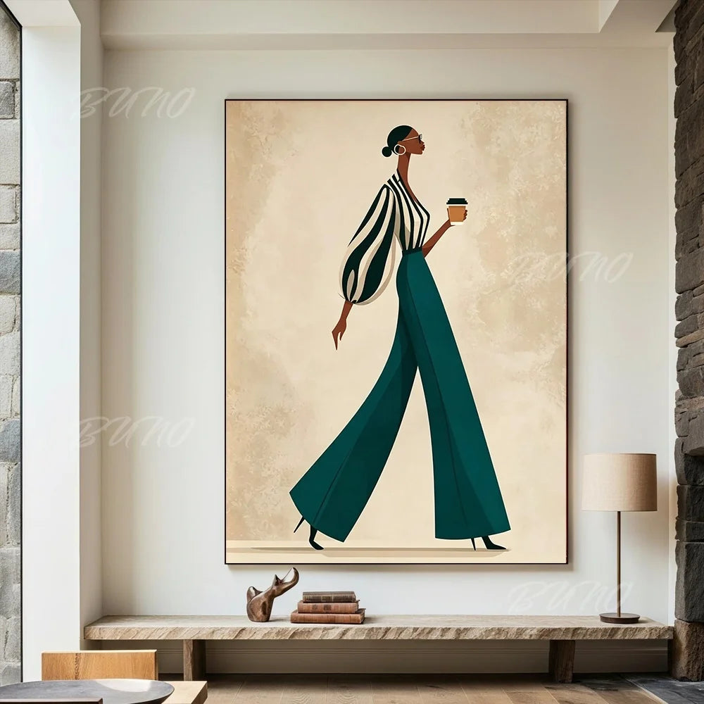 Modern Woman Canvas Art