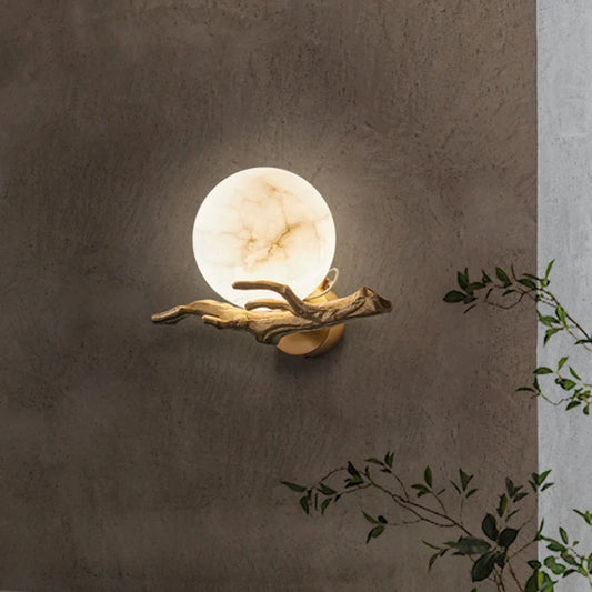 Italian Marble Waterproof Wall Lamp