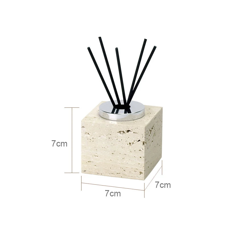 Beige Travertine Bathroom Set Natural