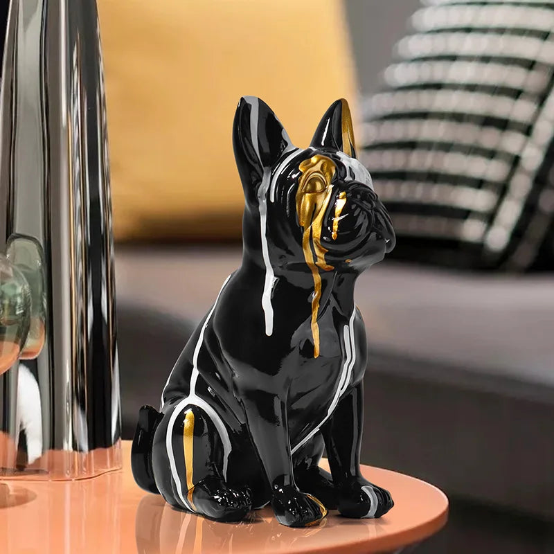 French Bulldog Sculpture Home Decor