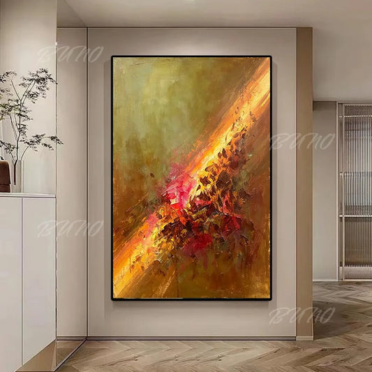Impressionist Flowers Painting