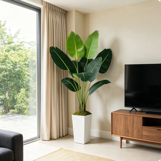 Bird of Paradise Faux Tree