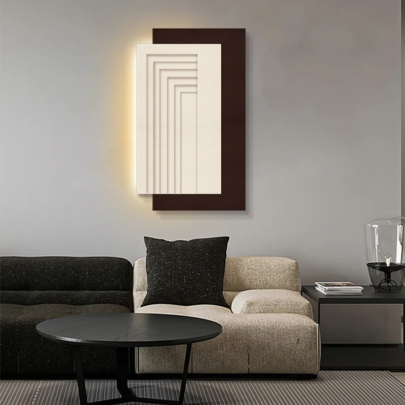 Abstract Porch Mural Light