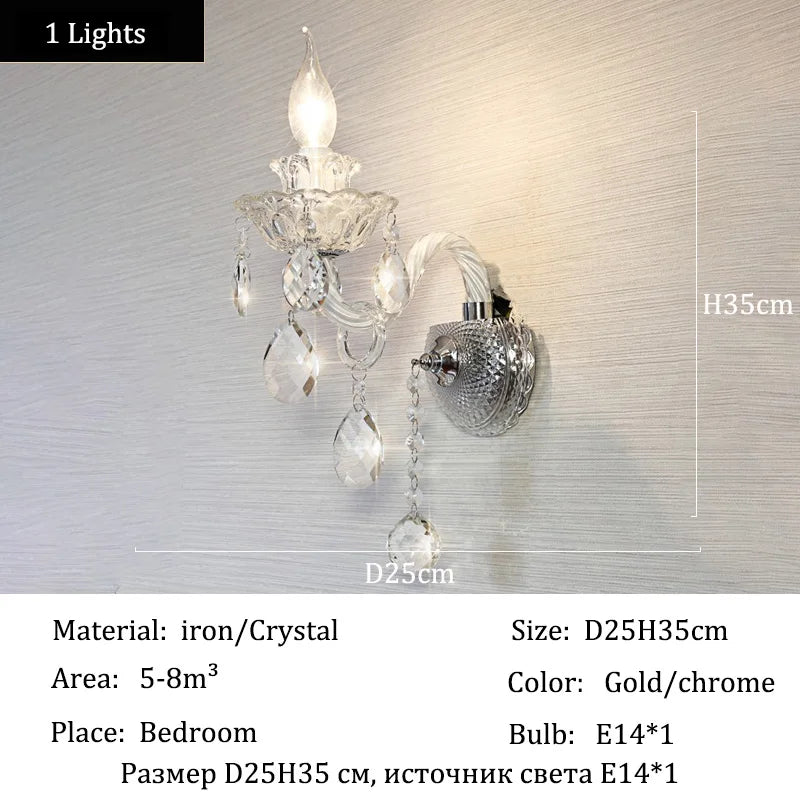 Villa Crystal Pendant Light