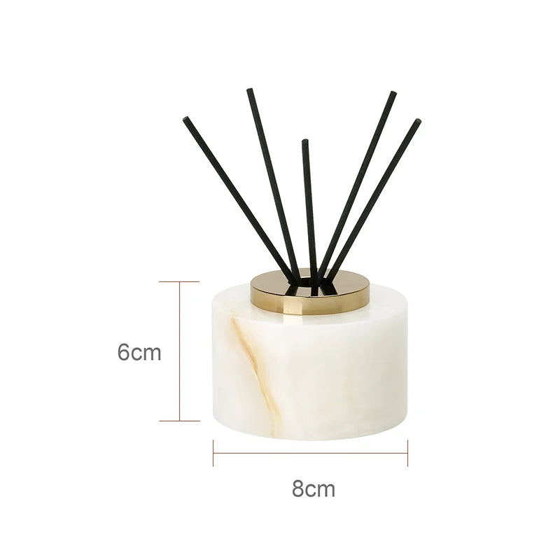 White Onyx Marble Bath Trio