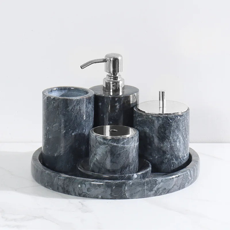 Marble Lotion Bottle Set