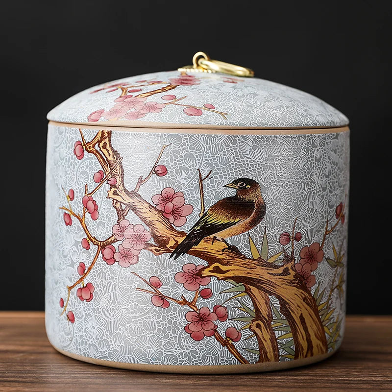 Ceramic Sealed Tea Jar