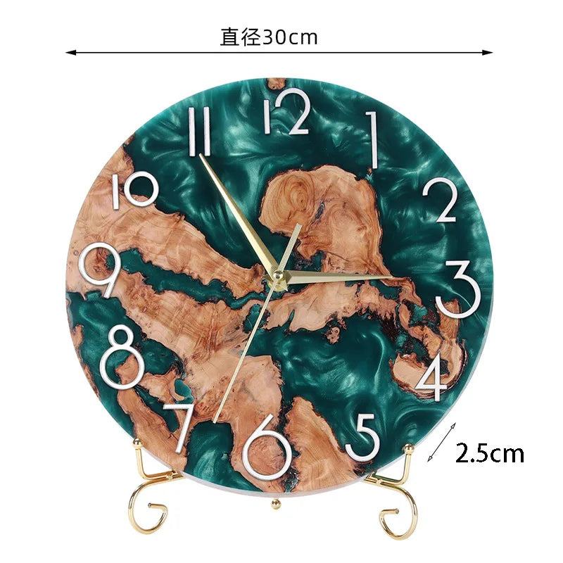 Nordic Wood Wall Clock