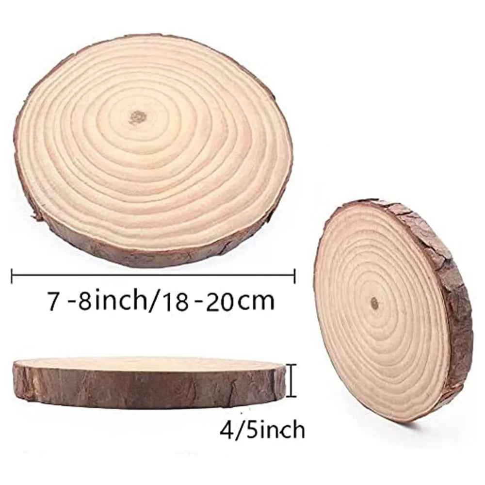 Rustic Wood Slice Set