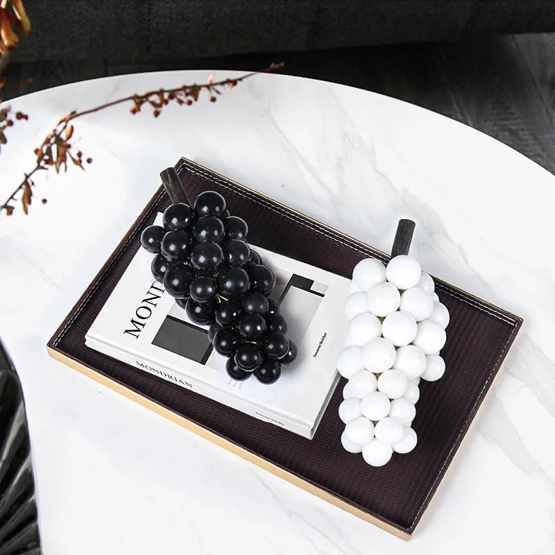 Marble Grape Ornament