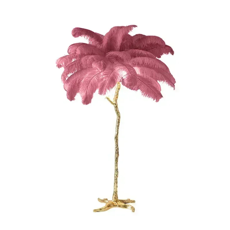 Nordic Feather Floor Lamp LED