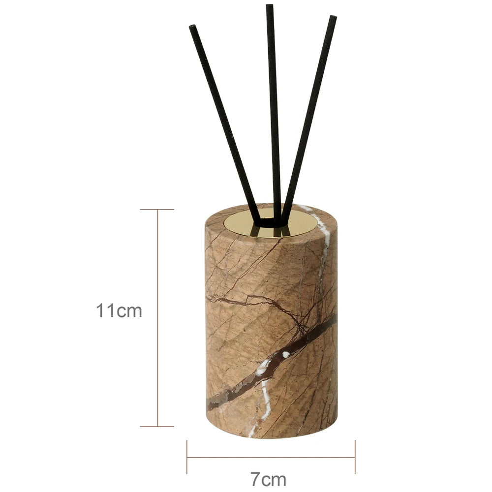 Rainforest Brown Marble Bath Set