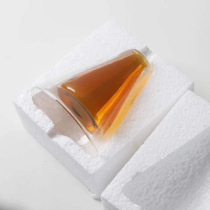 Double Wall Glass Vase