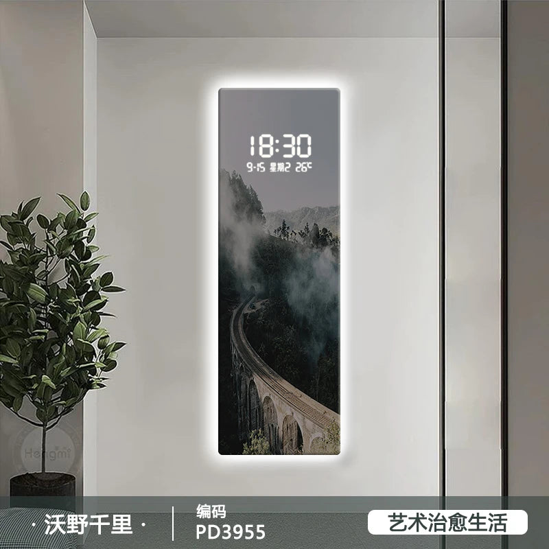 Landscape Clock Mural