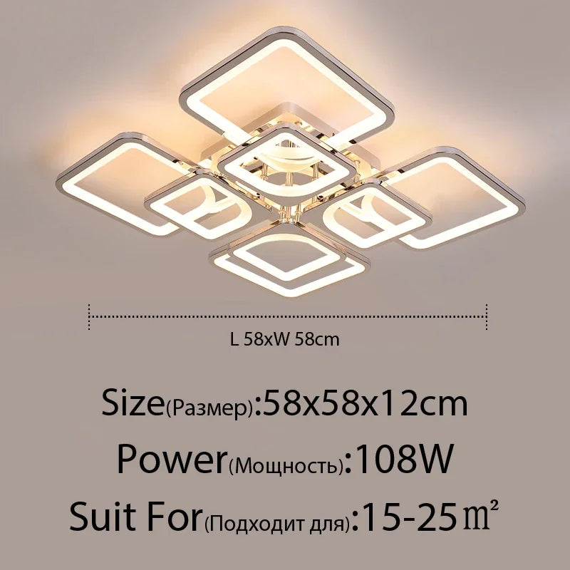 Dimmable LED Chandelier