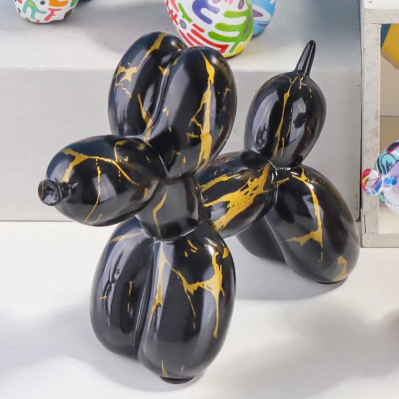 Balloon Dog Resin Sculpture