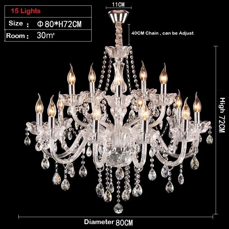 Staircase Tiered Chandelier