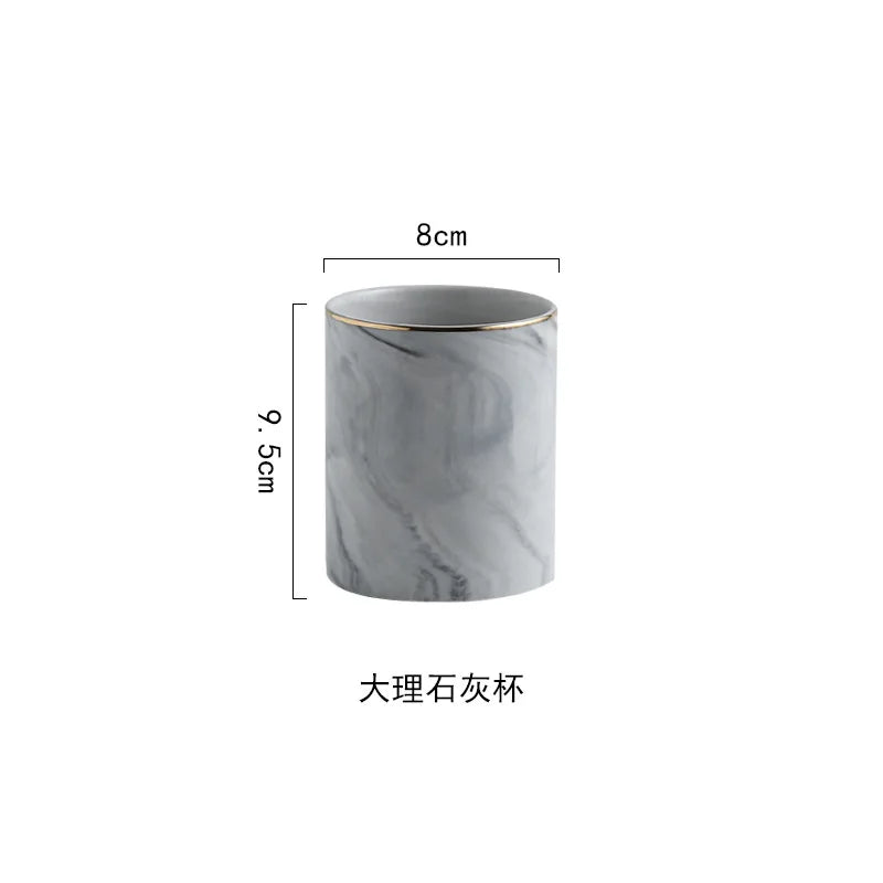 Marble Bathroom Goblet