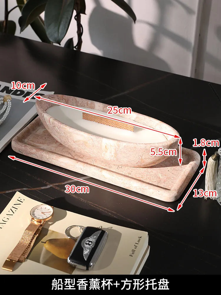 Marble Toiletries Organiser