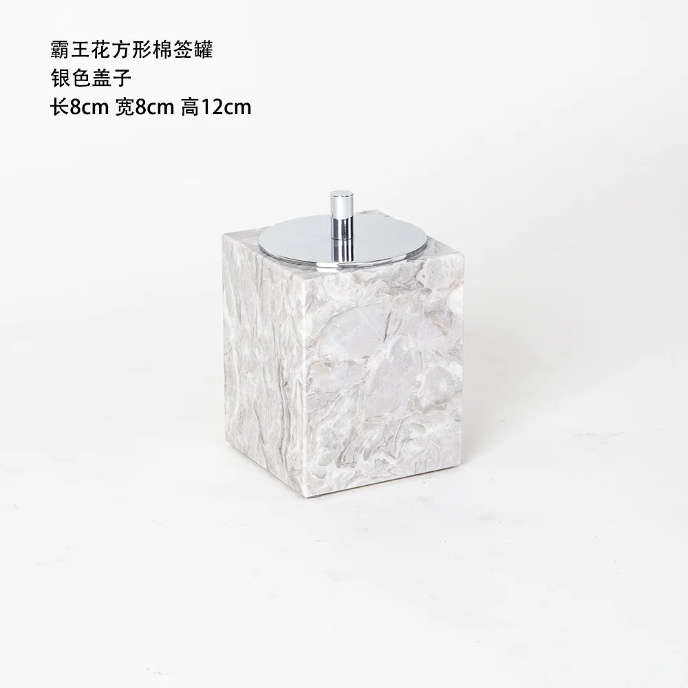 Pitaya Flower Marble Vanity Set
