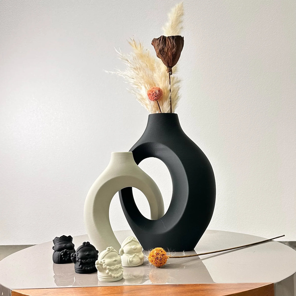Piece Hug Large Size Dried Vase
