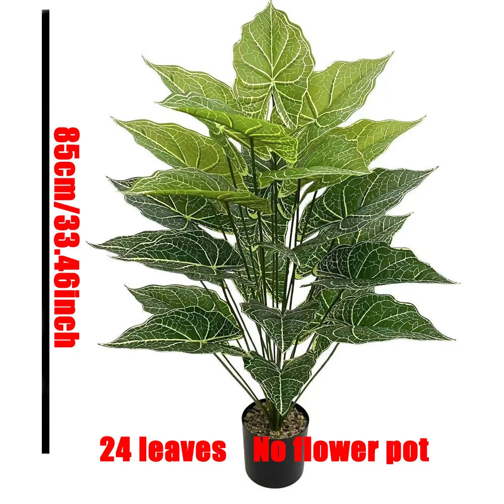 Leaves Artificial Green Fairy Taro