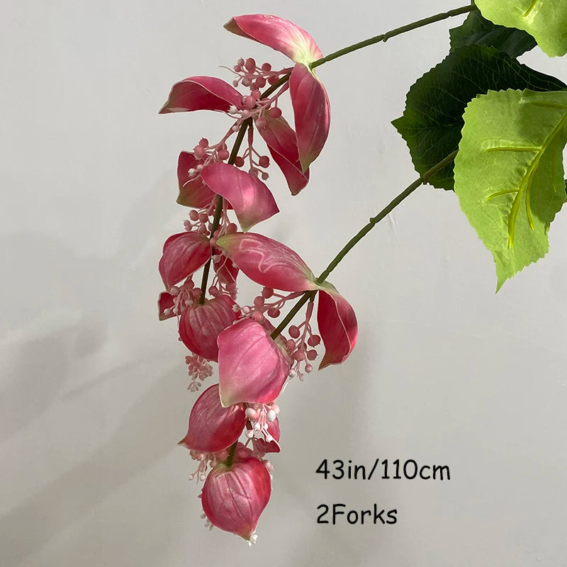 Pink Chinese Dollplant Artificial Flowers