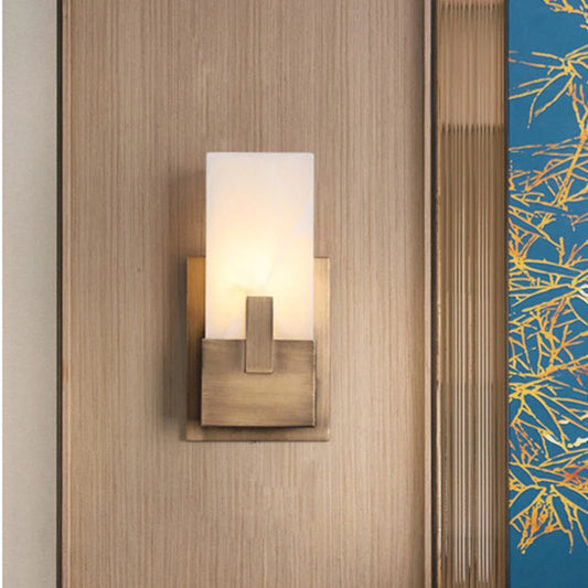 Natural Marble Wall Lamp American