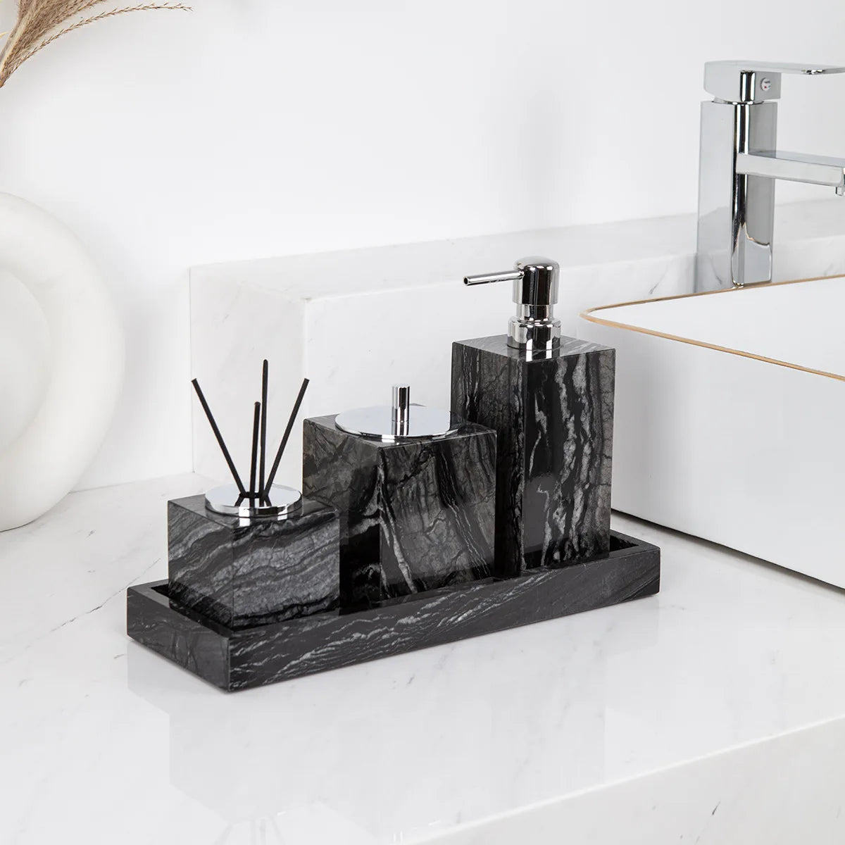 Marble Vanity Set