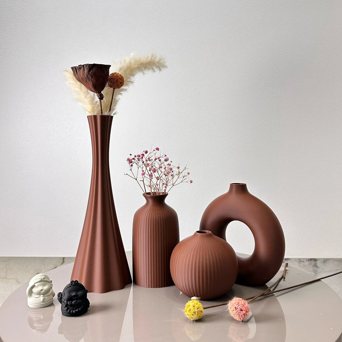 Bohemian Vase Quartet