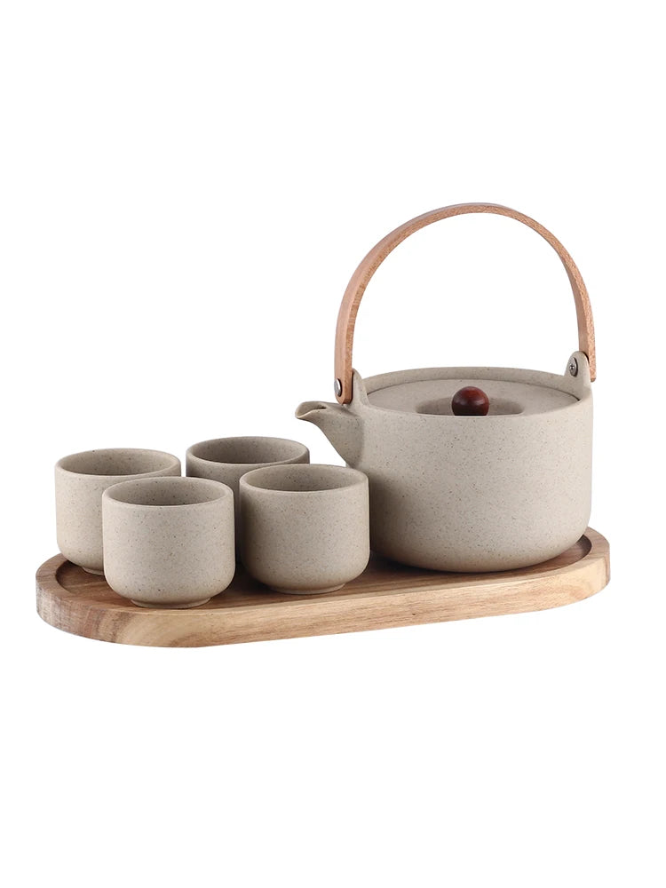 Retro Ceramic Tea Sets Cold