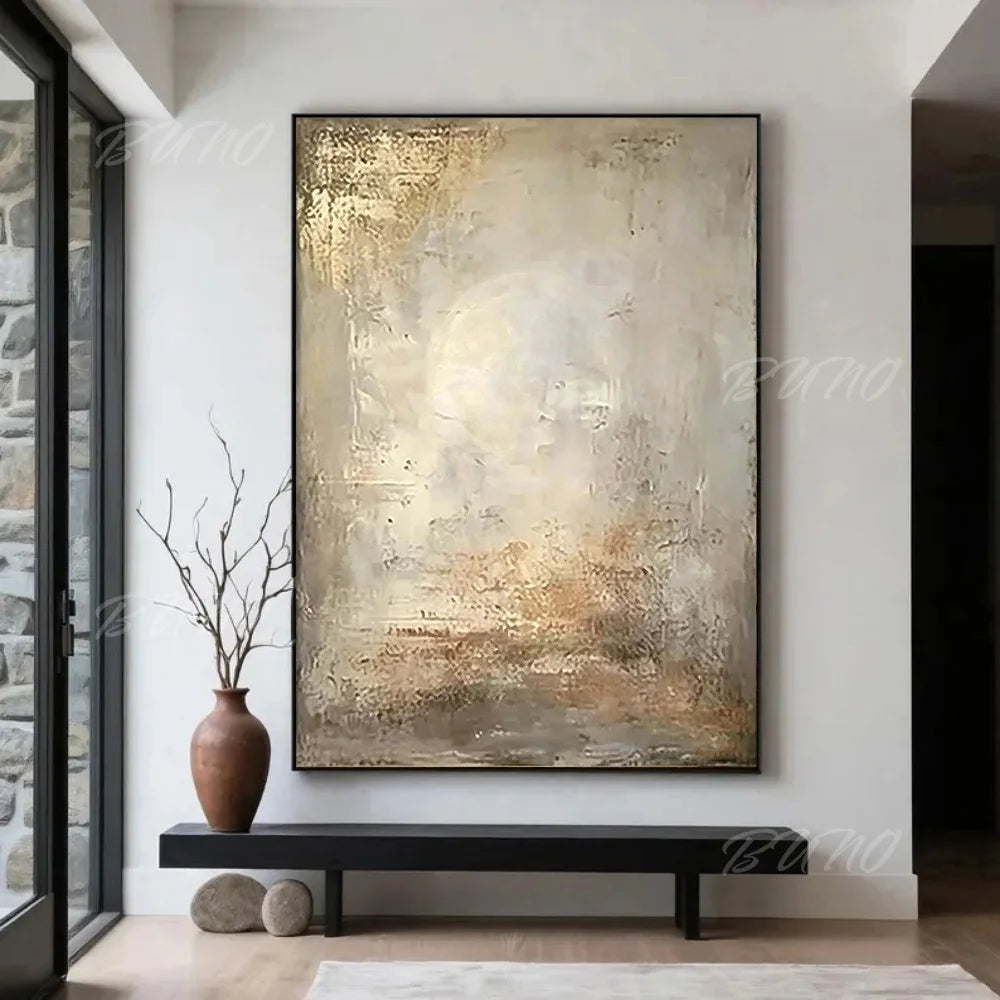 Gold Earth Tone Seascape