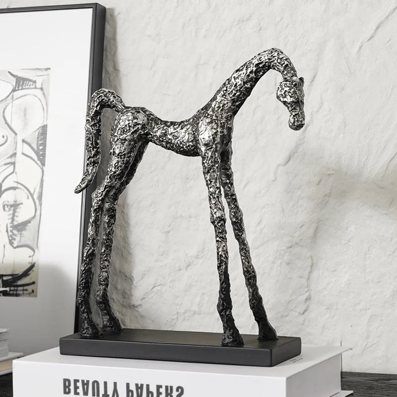 Horse Ornaments Resin Sculpture Artworks