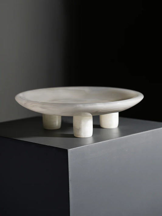 White Onyx Marble Tray