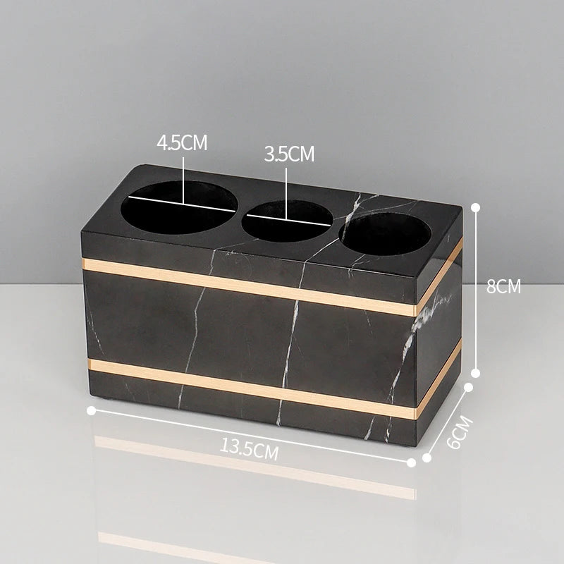 Black Nero Marquin Natural Marble