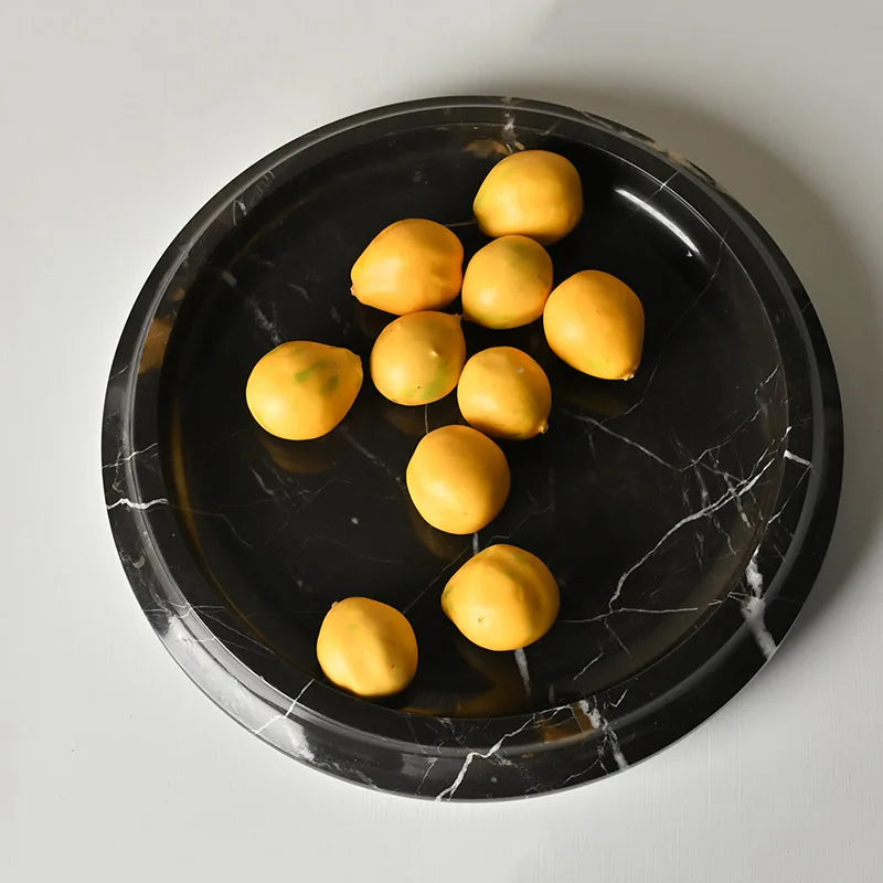 Natural Marble Serving Tray