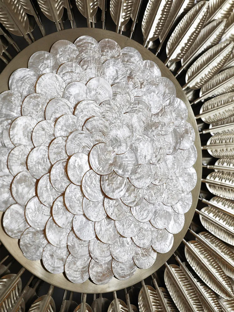 Pearl Inlay Wall Medallion
