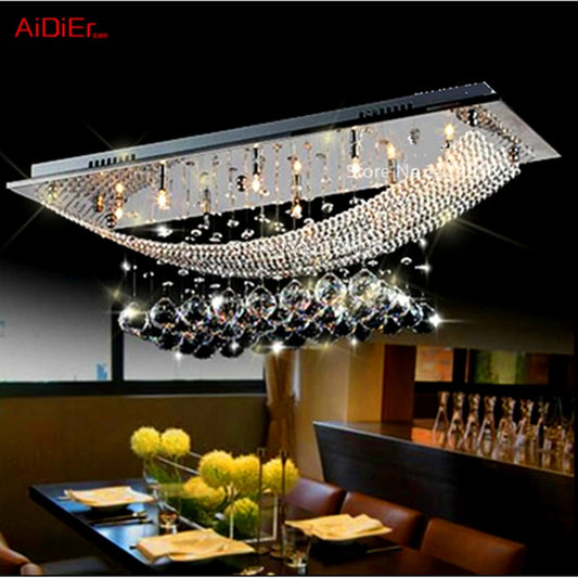 K9 Crystal Rectangular Chandelier