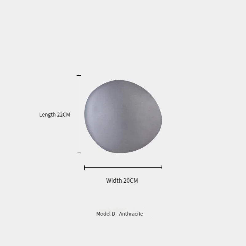 Nordic Designer Wall Lamp Pebble