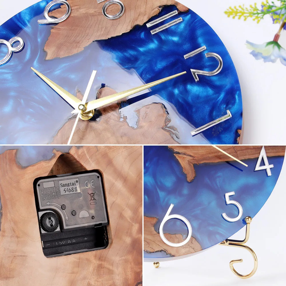Nordic Wood Wall Clock