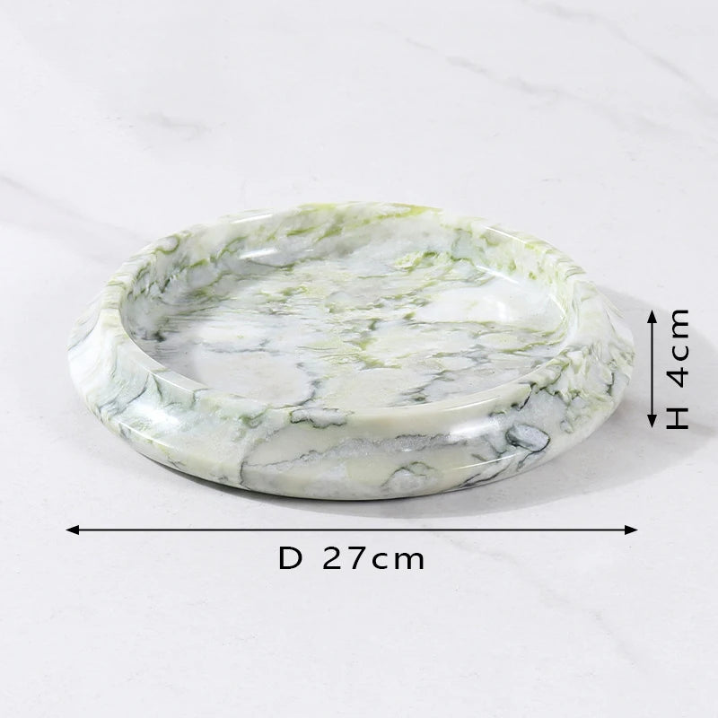 Natural Marble Serving Tray